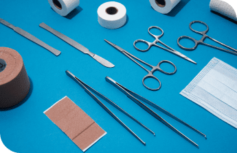 top-view-various-medical-equipment